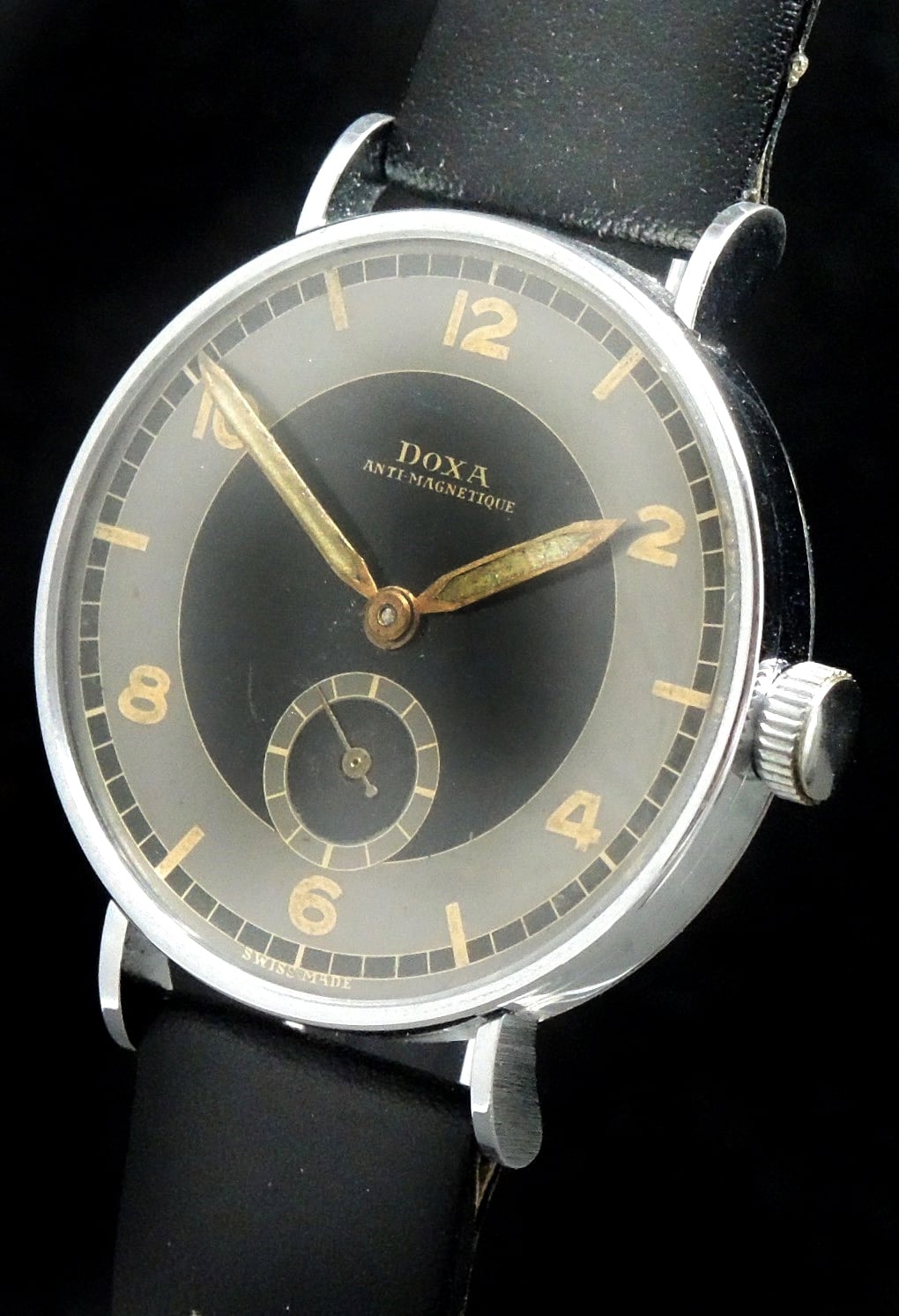 doxa vintage winding watches