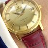 Omega Constellation De Luxe Vollgold Vintage Automatik 168010