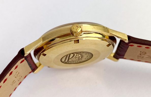 Omega Constellation De Luxe Vollgold Vintage Automatik 168010