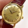 Omega Constellation De Luxe Vollgold Vintage Automatik 168010