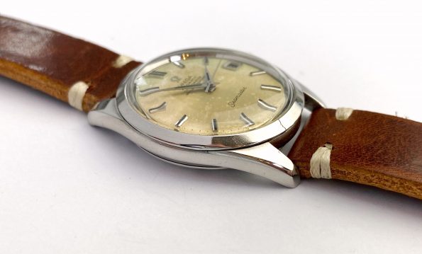 Omega Seamaster Chronometer Creme ZB Vintage Automatik SERVICIERT ref 166010