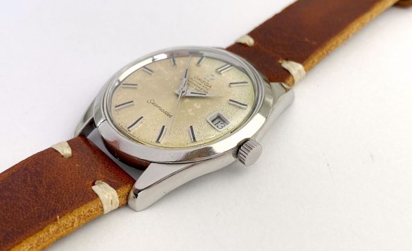 Omega Seamaster Chronometer Creme ZB Vintage Automatik SERVICIERT ref 166010