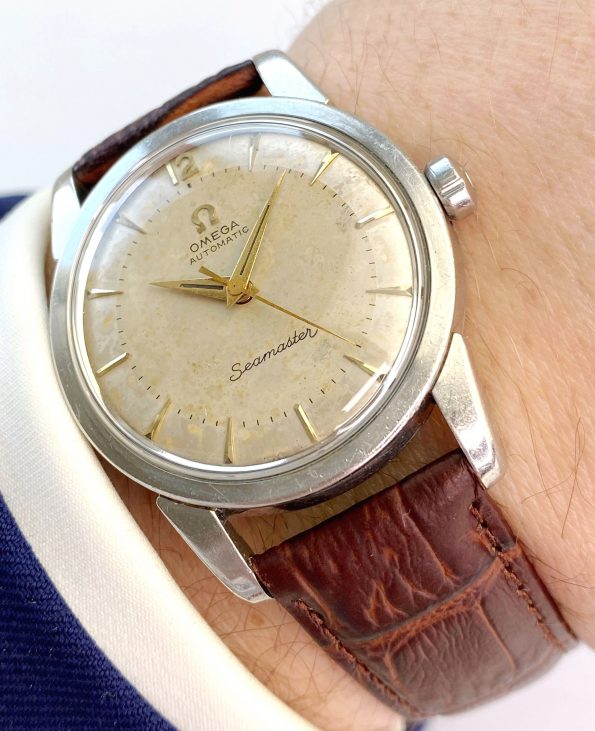 Omega Seamaster Vintage Automatik ref 2846 Two Tone Ziffernblatt