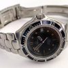 Omega Seamaster 200m Professional Vintage Pre Bond 38mm Quartz Schwarzes Zifferblatt 396.1052