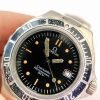 Omega Seamaster 200m Professional Vintage Pre Bond 38mm Quartz Schwarzes Zifferblatt 396.1052