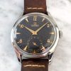 Omega Vintage 36mm 2639 Originales Schwarzes Chocolate Dial – Serviciert