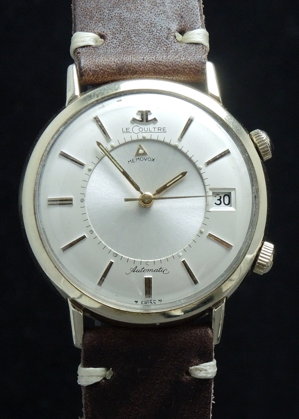 Jaeger LeCoultre Memovox 38mm Automatic Date Oversize Jumbo