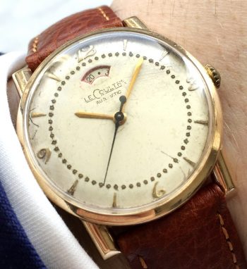 Jaeger LeCoultre Power Reserve Vintage