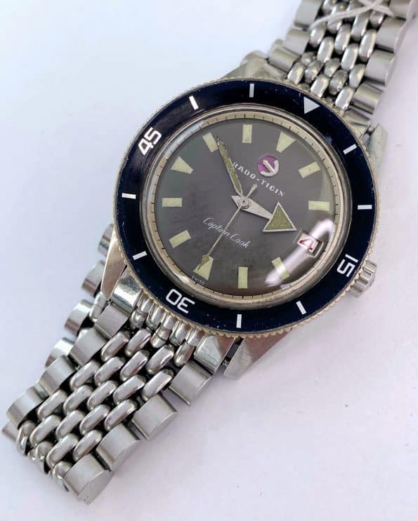 Rado Ticin Vintage Diver Captain Cook 37mm VERY RARE