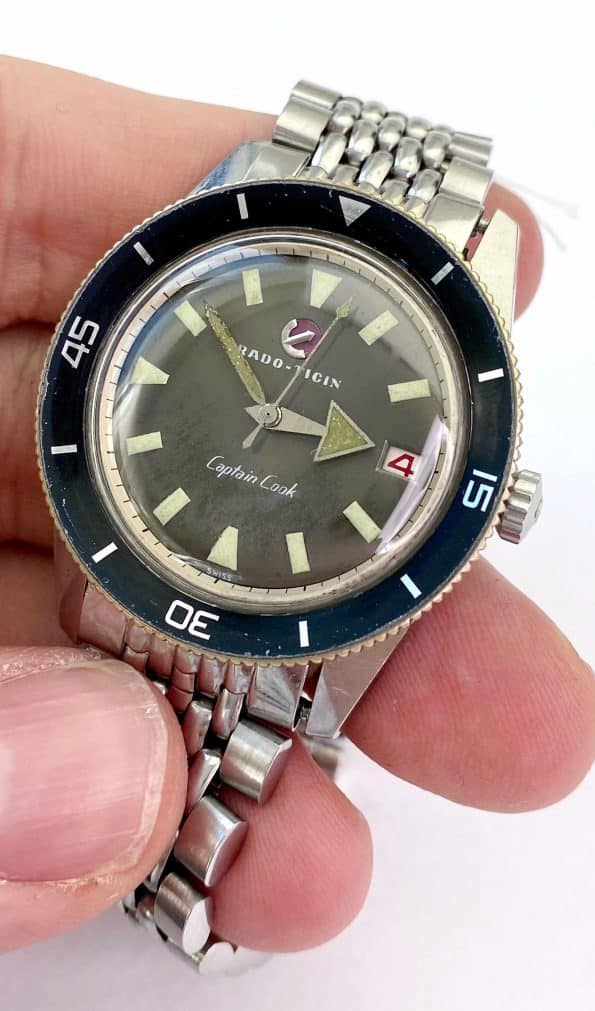 Rado Ticin Vintage Diver Captain Cook 37mm VERY RARE