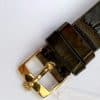 Rolex Vintage Datejust Black Restored Dial Solid Gold 18ct ref 6605