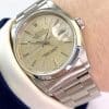 Rolex Vintage Datejust 1990 Quick Set Date Saphire Glas ref 16200