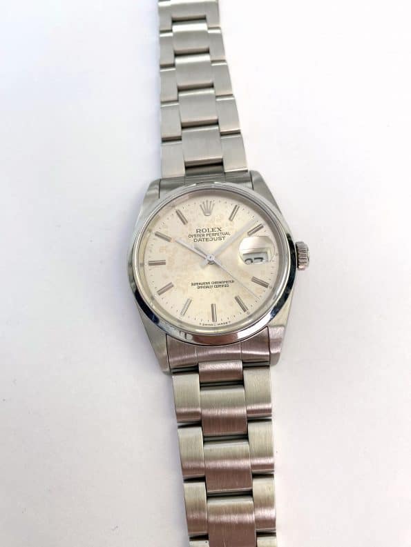 Rolex Vintage Datejust 1990 Quick Set Date Saphire Glas ref 16200