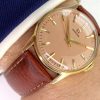 Omega Restored Pink Dial Vintage Solid Gold