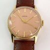 Omega Restored Pink Dial Vintage Solid Gold