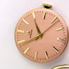 Omega Restored Pink Dial Vintage Solid Gold