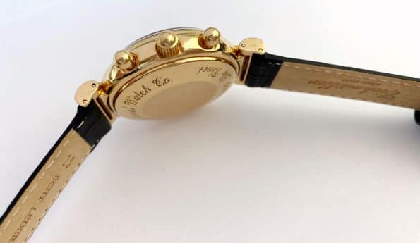 IWC Da Vinci Perpetual Calendar Rose Gold Black Dial Automatic ref 3750