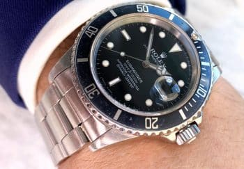 Rolex Submariner Automatic Vintage dating 1982 serviced ref 16800