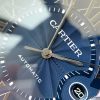 Cartier Ballon Bleu Blaues Zifferblatt Automatik ref 3765 Original Papiere