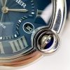 Cartier Ballon Bleu Blaues Zifferblatt Automatik ref 3765 Original Papiere