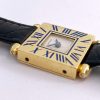 Cartier Obus Solid Gold Ladys Quarz ref A101 Enamel Blue RARE