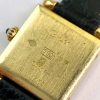 Cartier Obus Vollgold Damen Quartz ref A101 Blau Emailliert SELTEN