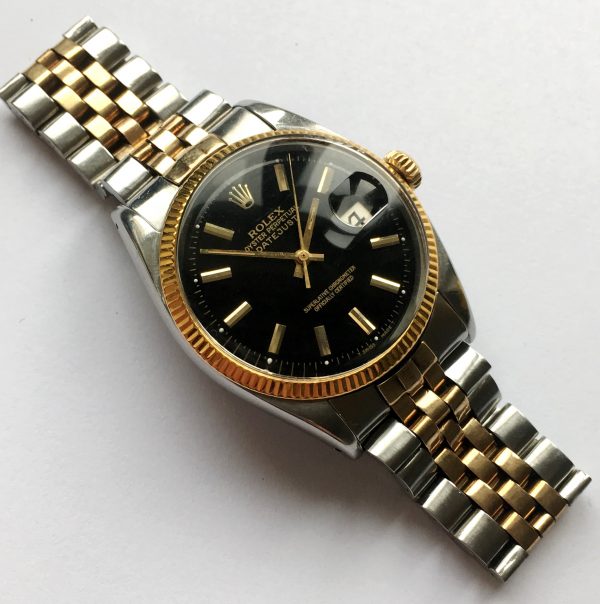 Restored Rolex Datejust 36mm Steel Gold Jubilee Strap | Vintage Portfolio