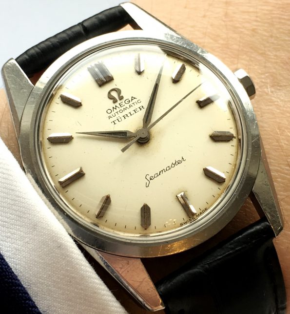 Rare Türler Signed Vintage Omega Seamaster | Vintage Portfolio