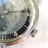 Omega Oversize Jumbo Vintage 38mm Seltenes Art Deco Zifferblatt Schwarz Grau