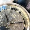 Omega Oversize Jumbo Vintage 38mm Seltenes Art Deco Zifferblatt Schwarz Grau