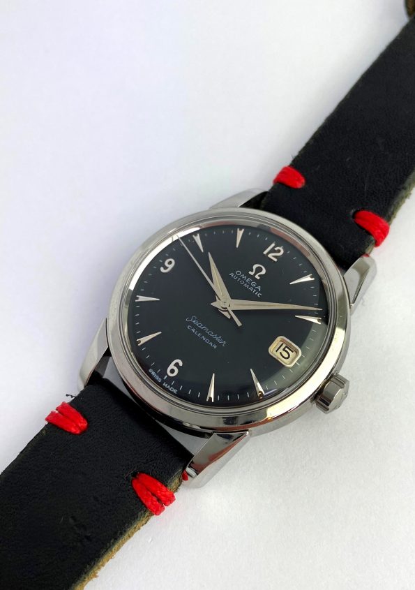 Omega Seamaster Calendar Vintage Automatic Automatik 2849 Black Restored Dial