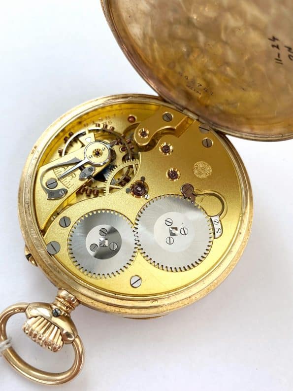 IWC Taschenuhr Rosegold Vintage Serviciert Pink Gold Pocket Watch
