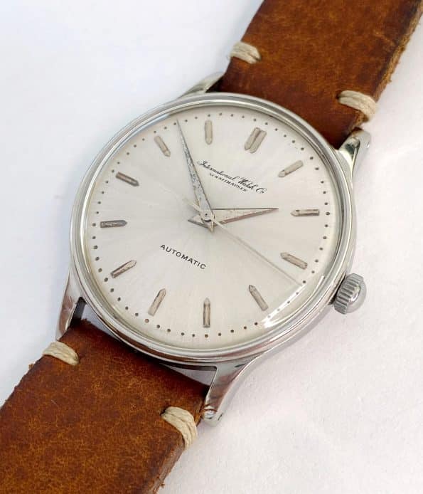 Wonderful IWC Automatic Steel Serviced Restored Dial cal 85