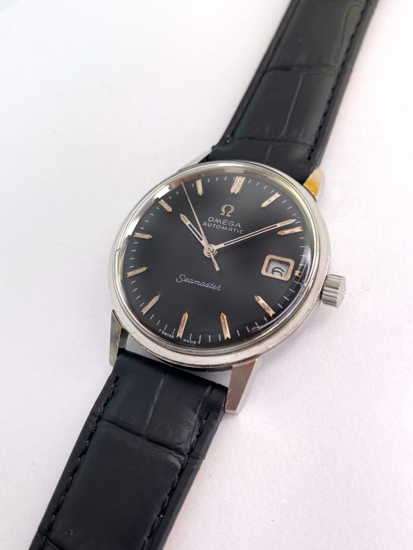 Omega Seamaster Vintage Automatic Black Restored Dial ref 166002