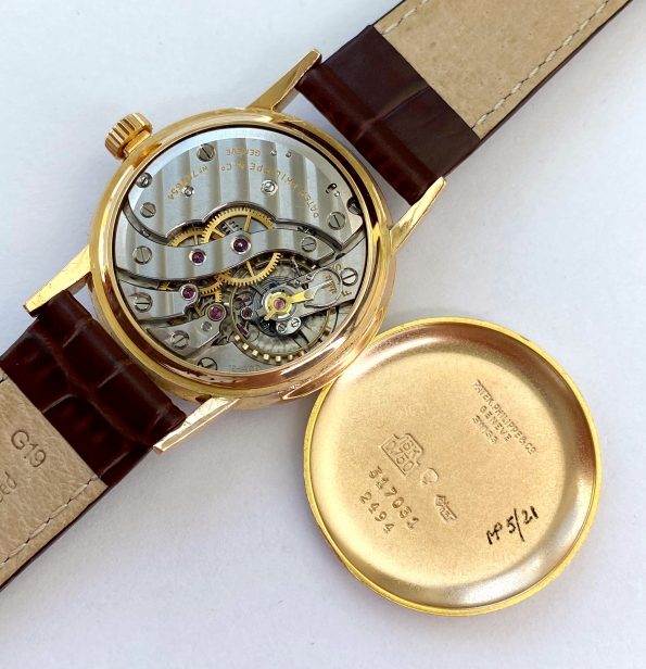 Patek Philippe ROSEGOLD Vintage HAUSMANN Ziffernblatt ref 2494