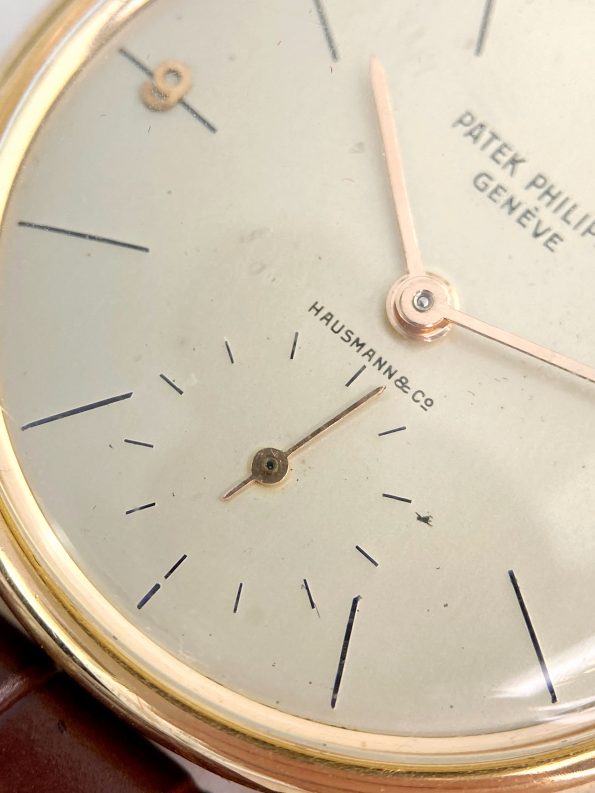 Patek Philippe ROSEGOLD Vintage HAUSMANN Ziffernblatt ref 2494