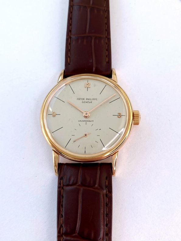 Patek Philippe ROSEGOLD Vintage HAUSMANN Ziffernblatt ref 2494