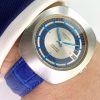 Longines Vintage Admiral Blue Sector Dial 70ties Automatic Oversize Jumbo